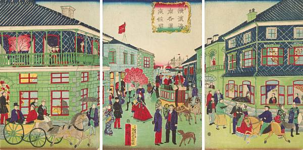 Appraisal: Japanese Prints and Paintings Property of various owners Fifteen woodblock