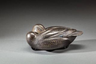 Appraisal: Preening Black Duck Edward M Koch b Phoenix AZc A