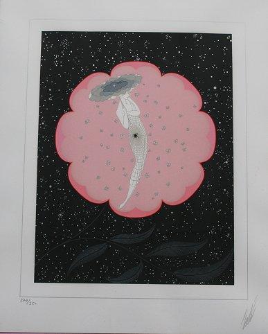 Appraisal: ERTE Russian French - ''Monty Carlo'' Serigraph sight size ''