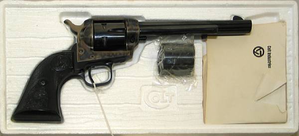 Appraisal: A boxed Colt Peacemaker single action Army revolver Serial no