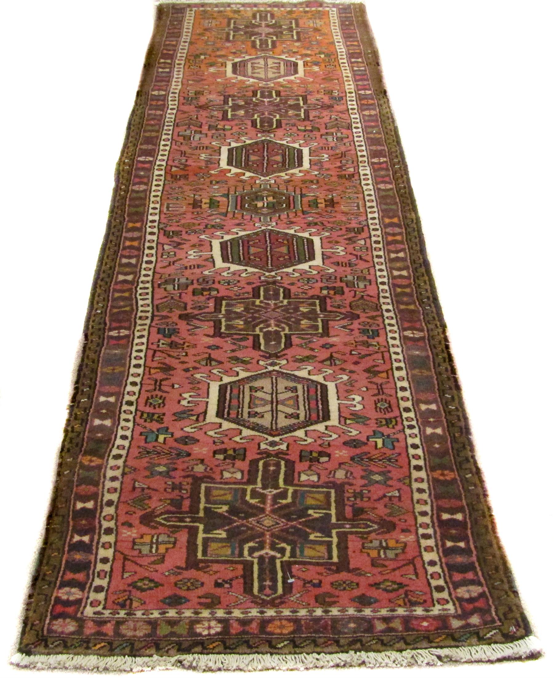 Appraisal: PERSIAN KARAJA RUNNER ' x '