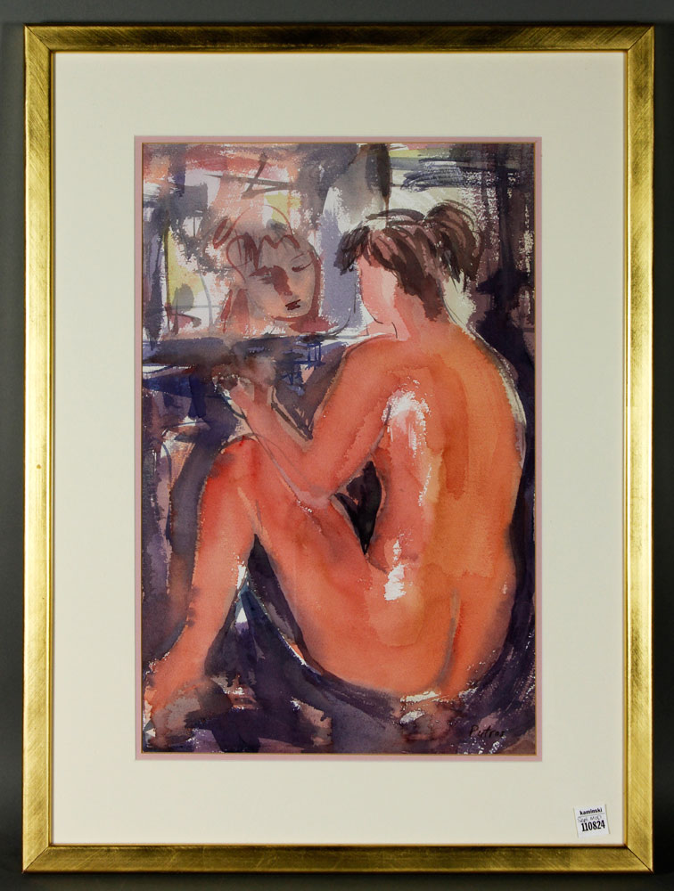 Appraisal: - Putros Nude Girl W C Helga Zanders Putros German