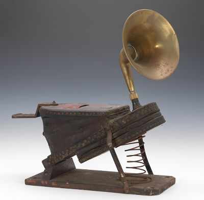 Appraisal: Bellows Operated Signal Horn Air Supply by Siebe Gorman and