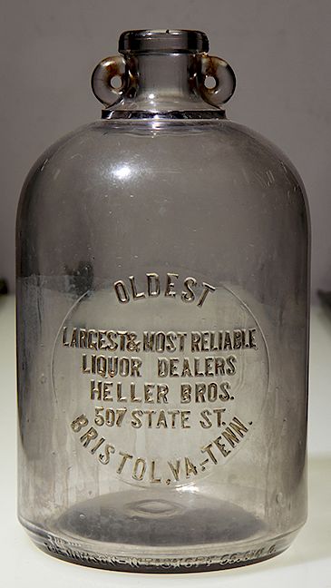 Appraisal: Bristol Tennessee Va Bottle Exclusive on Bidsquare Heller Bros one