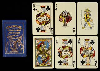 Appraisal: Carnival Playing Card Co Carnival Playing Cards New Orleans J