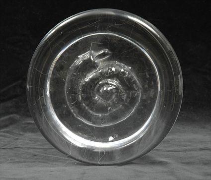 Appraisal: Modern Glass Table Ornament Decorated with Snail Signed in in