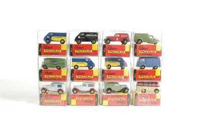 Appraisal: Schuco Piccolo assorted Van models - to include DKW Vans