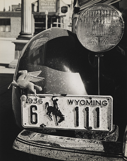 Appraisal: GUTMANN JOHN - Wyoming License Plate Arizona Caf San Francisco