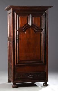 Appraisal: French Louis XIII Style Carved Walnut and Oak Bonn French