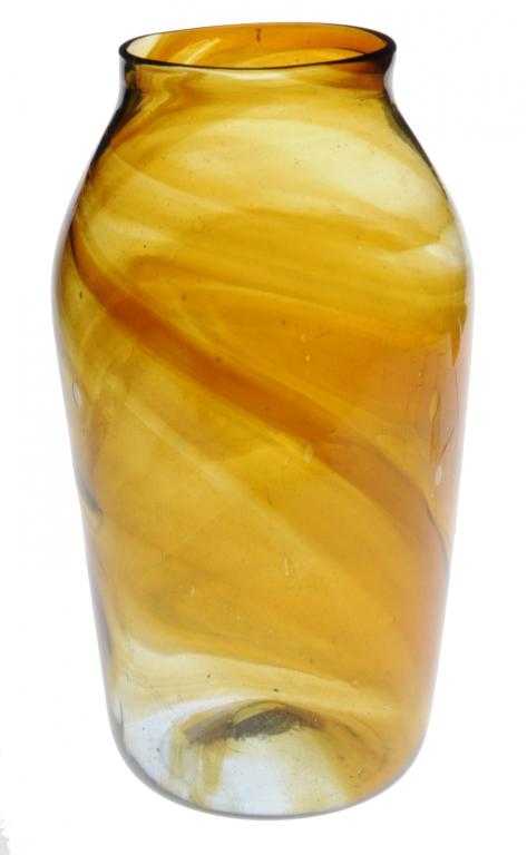 Appraisal: AN ART GLASS VASE IN THE MANNER OF JAMES COUPER