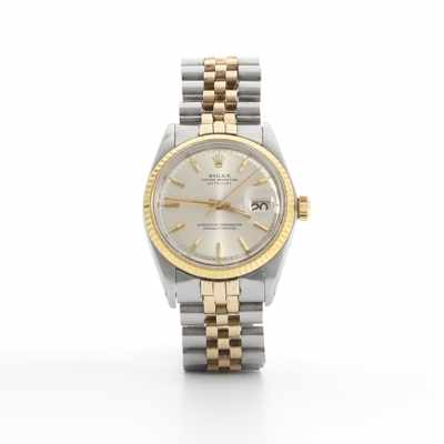 Appraisal: A Gentleman's Rolex Datejust Perpetual Two-Tone Watch Round case and