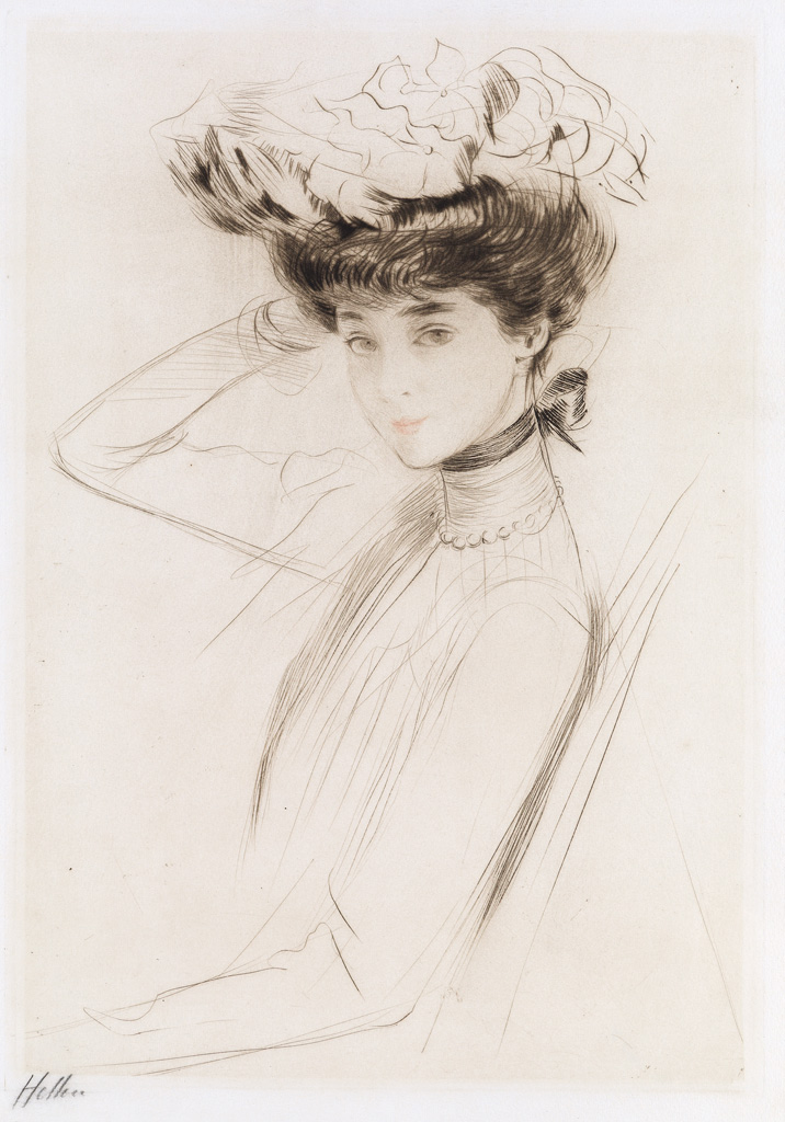 Appraisal: PAUL C SAR HELLEU tude d'apr s la Duchesse de