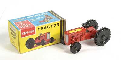 Appraisal: Lone Star No Farm King Tractor - red black yellow