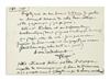 Appraisal: L GER FERNAND Autograph Note Signed twice FLeger on a