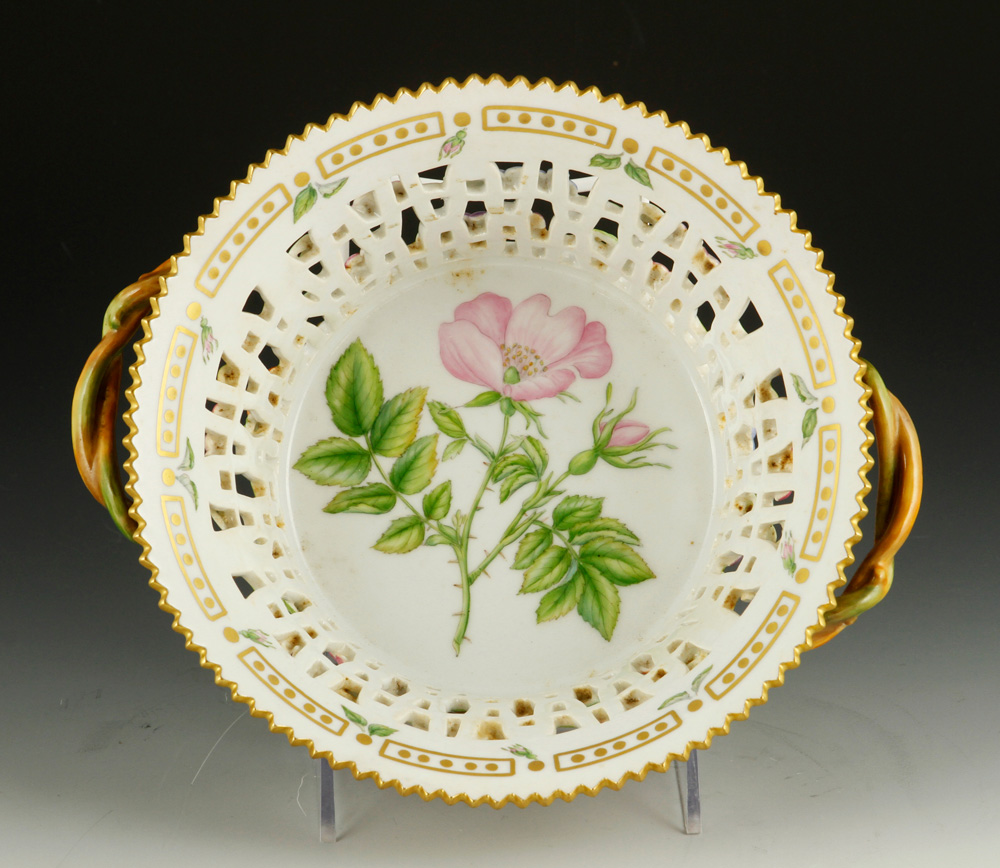 Appraisal: - Royal Copenhagen Flora Danica Bowl Royal Copenhagen Flora Danica