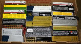 Appraisal: about rounds of Winchester Various makes some mixed boxes Hornady