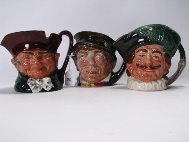 Appraisal: Three Royal Doulton Large Toby Mugs including Paddy Old Charlie