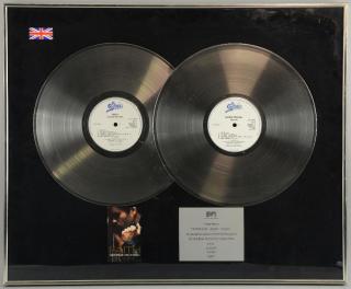 Appraisal: George Michael BPI presentation discs presented to Morrison Leahy Music