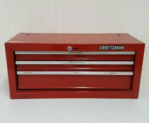 Appraisal: Sears Craftsman drawer Middle Tool chest for use with roll