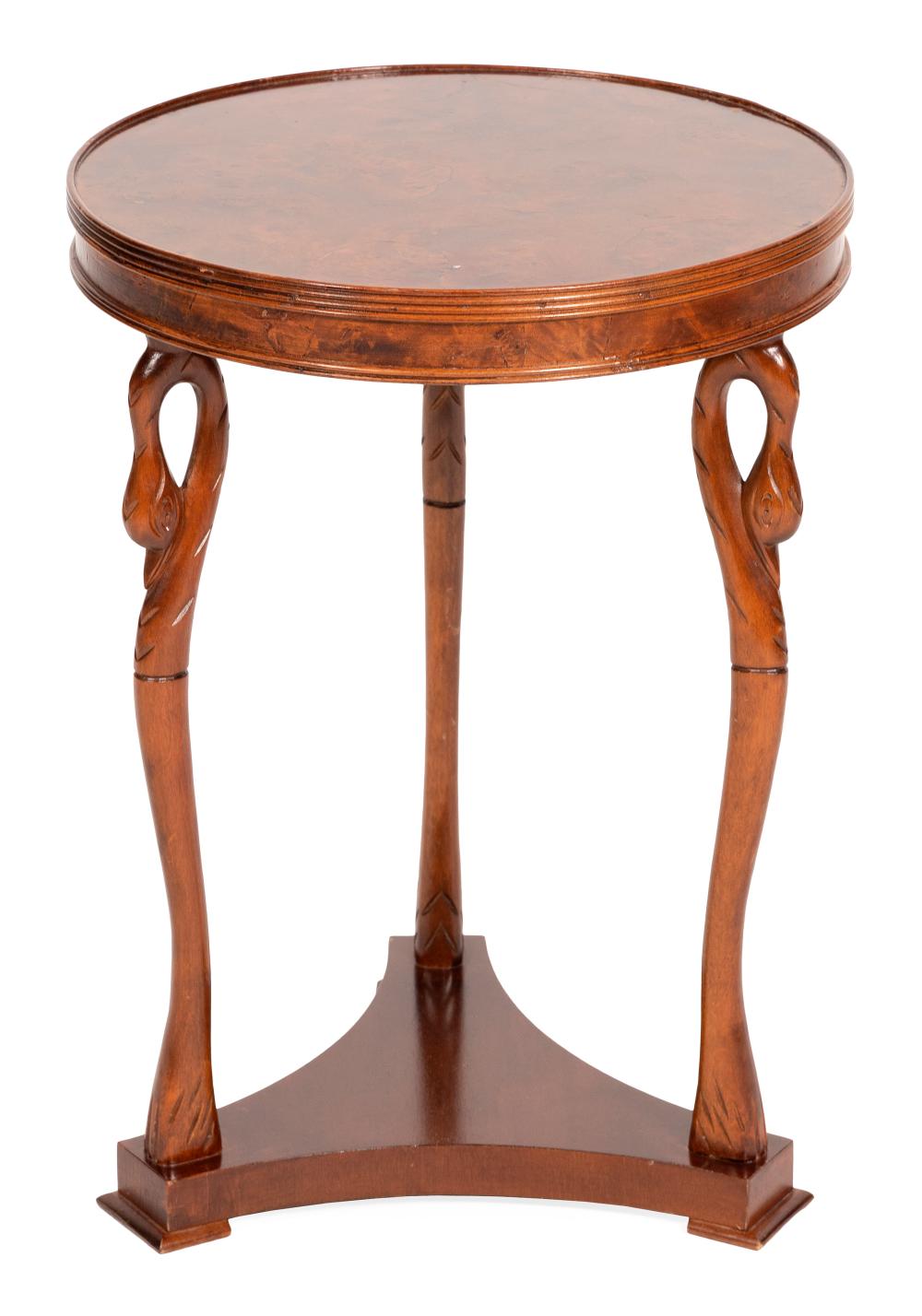 Appraisal: THREE-LEGGED STAND CONTEMPORARY HEIGHT DIAMETER OF TOP THREE-LEGGED STAND Contemporary