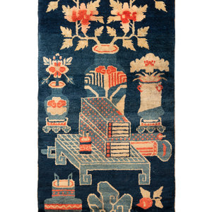 Appraisal: A Chinese Wool Rug th Century feet inches x feet