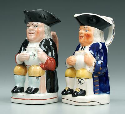 Appraisal: Two Toby jugs both with yellow britches one with black