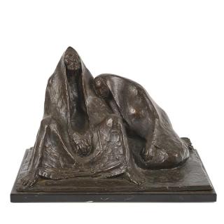 Appraisal: Francisco Zuniga bronze sculpture Francisco Zuniga bronze sculpture Francisco Zuniga