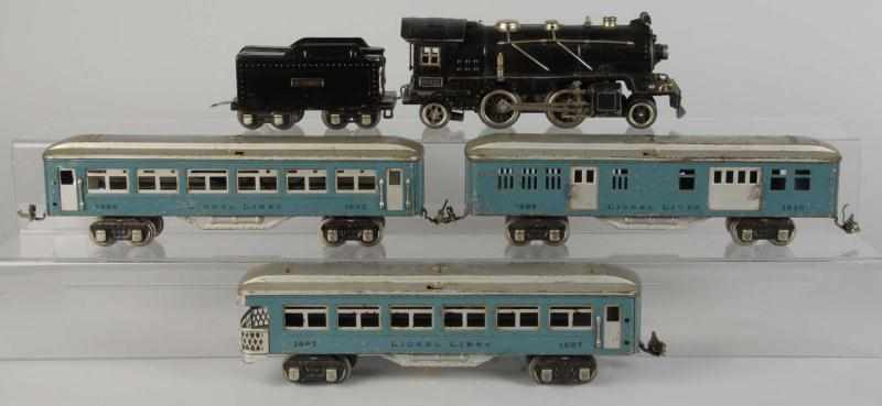 Appraisal: Rare Lionel O-Gauge No Passenger Train Set Description American Includes