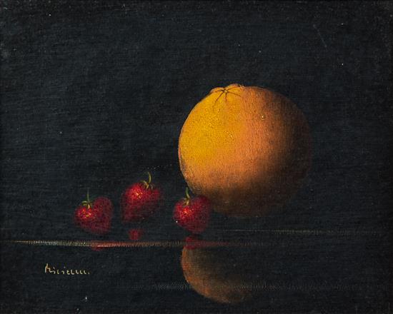 Appraisal: Sale Lot Artist Unknown th century Still Life of Fruit