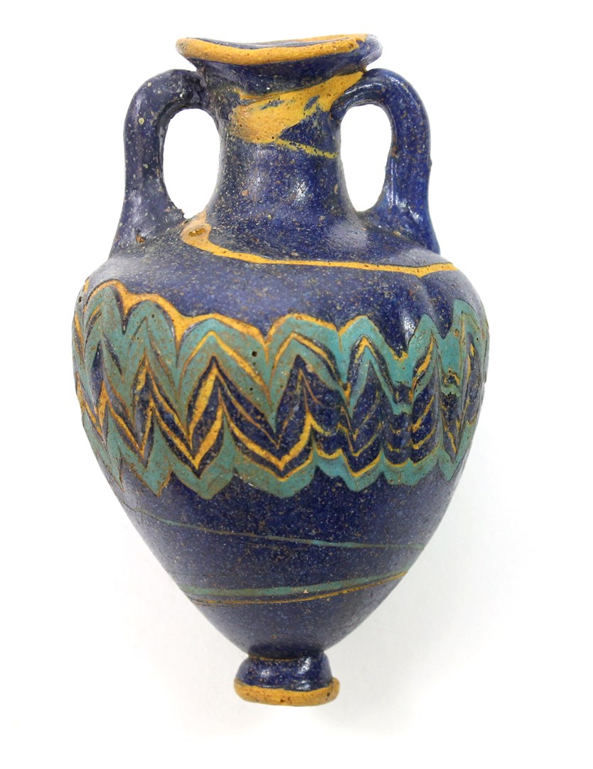 Appraisal: An Eastern Mediterranean core-formed glass amphoriskos c th- th century