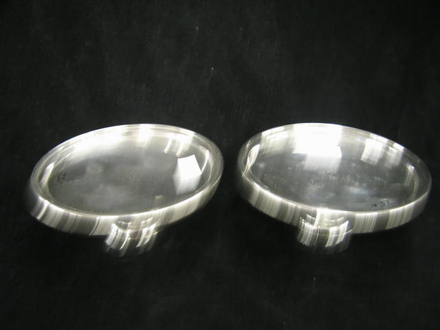 Appraisal: Pair of English Sterling Silver Tazzas diameter tall monogram S