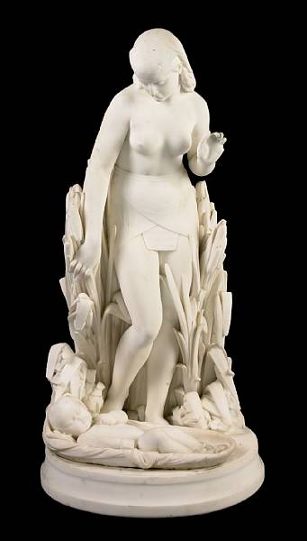 Appraisal: A Victorian carved marble figural group Thomas Nelson MacLean British