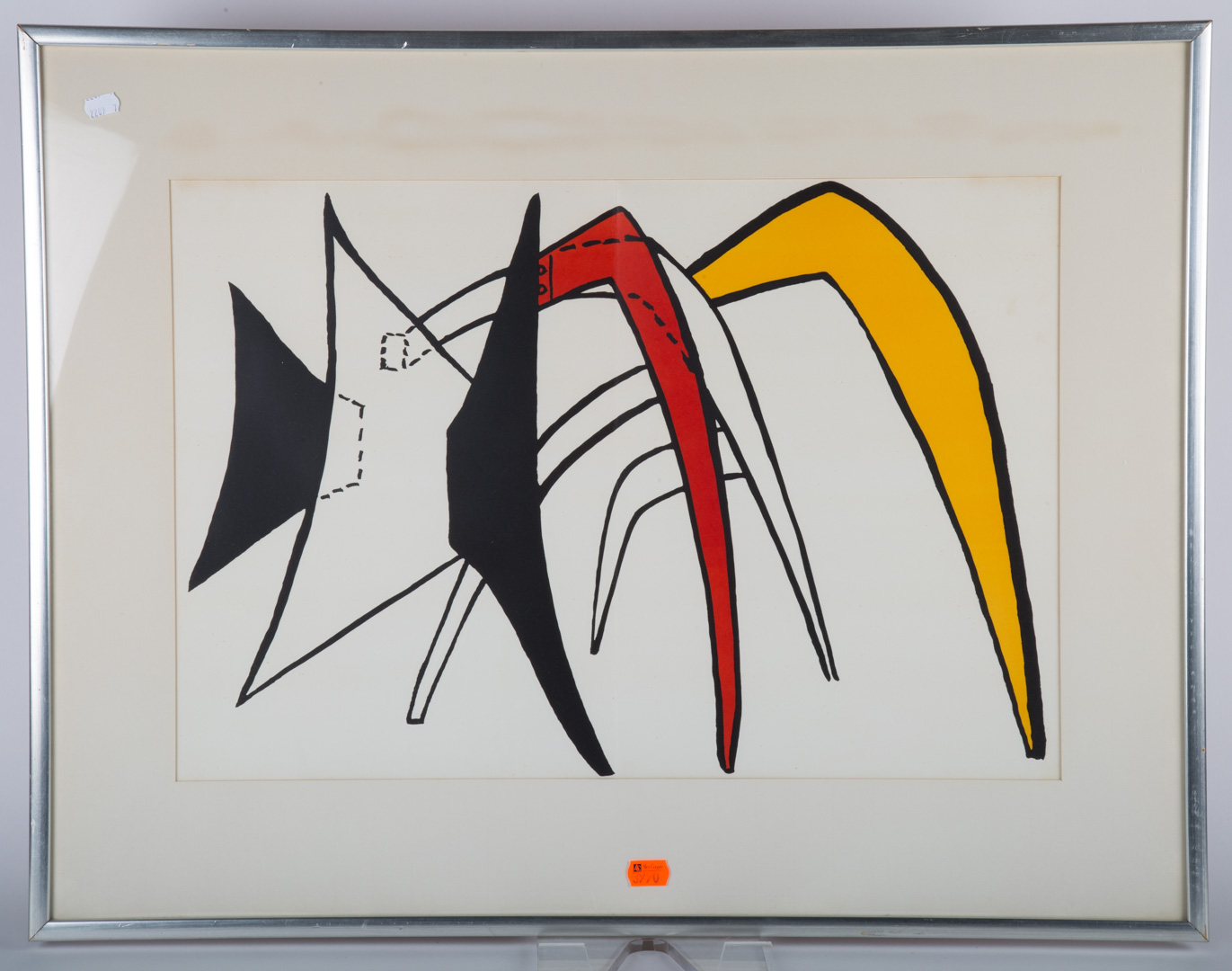 Appraisal: Alexander Calder Unsigned color book plate