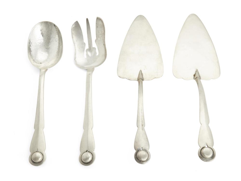 Appraisal: A group of William Spratling serving utensils - First Design