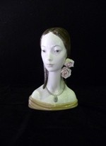 Appraisal: A Lladro bust Maja Head retired - cm high