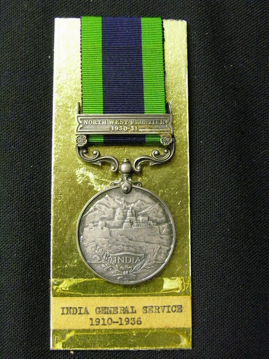 Appraisal: BRITISH MILITARY INDIA GEN SERVICE MEDAL Type Awarded to Pte