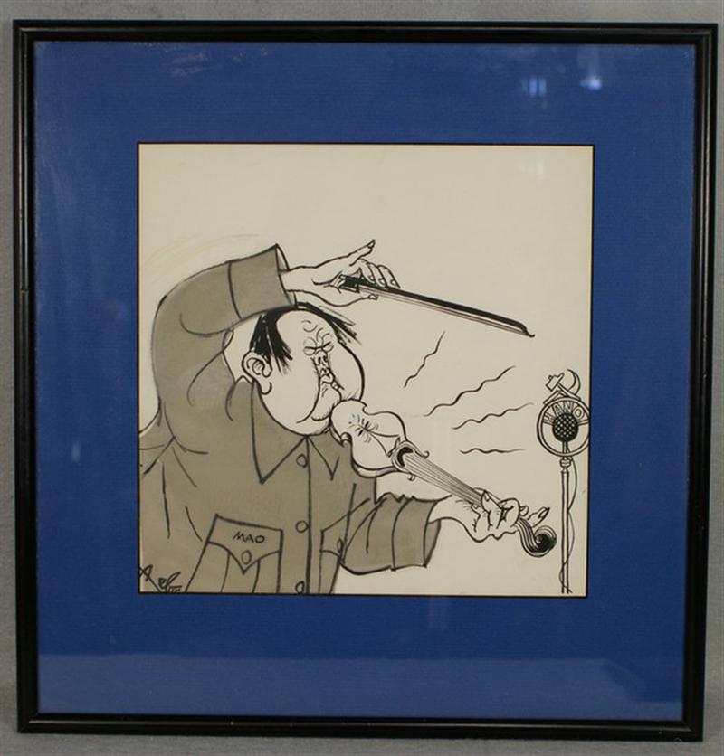 Appraisal: Pierre Bellocq PEB French b illustrator cartoonist best known as