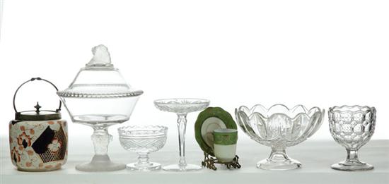 Appraisal: CERAMIC AND GLASS ITEMS American and European th- th century