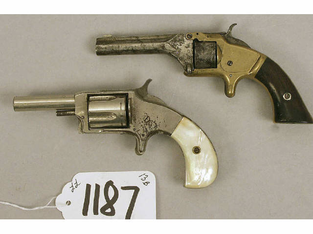 Appraisal: Victor No Spur trigger revolver retains nickel finish and period