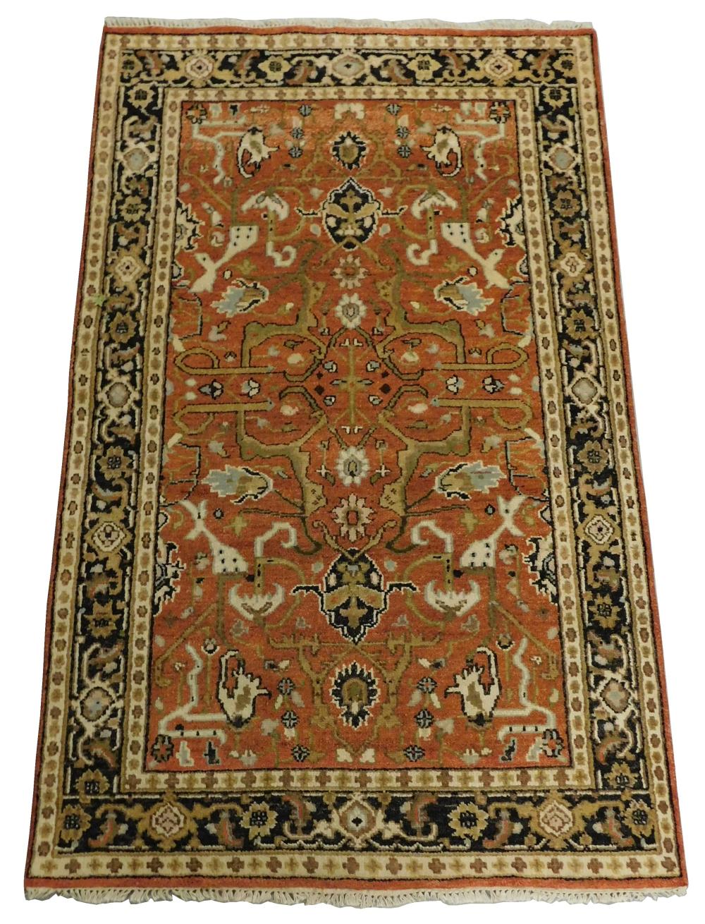 Appraisal: RUG Serapi ' x ' hand-knotted wool on cotton tan