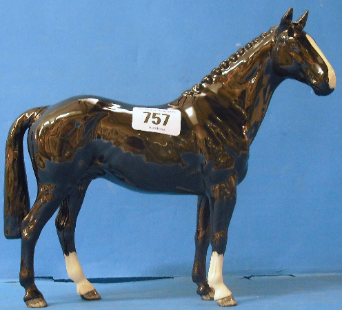 Appraisal: Beswick The Black Hunter Horse Limited Edition of Boxed with