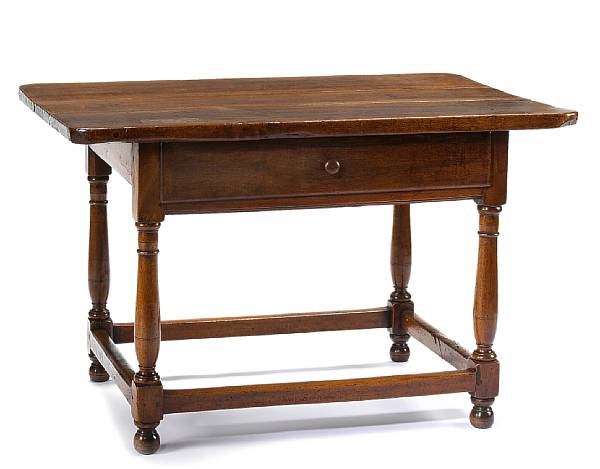 Appraisal: A Louis XIV oak table early th century The rectangular