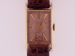 Appraisal: Vacheron and Constantin K J rectangular with original dial very