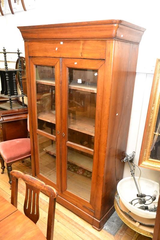 Appraisal: A FRENCH LOUIS PHILLIPE BOOKCASE A FRENCH LOUIS PHILLIPE BOOKCASE