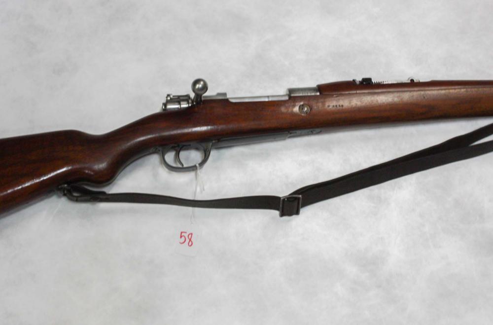 Appraisal: ARGENTINE MODEL BOLT ACTION MAUSER RIFLE x mm Mauser caliber