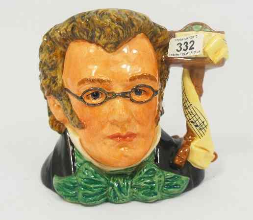 Appraisal: Royal Doulton Large Character Jug Schubert D from the Composers