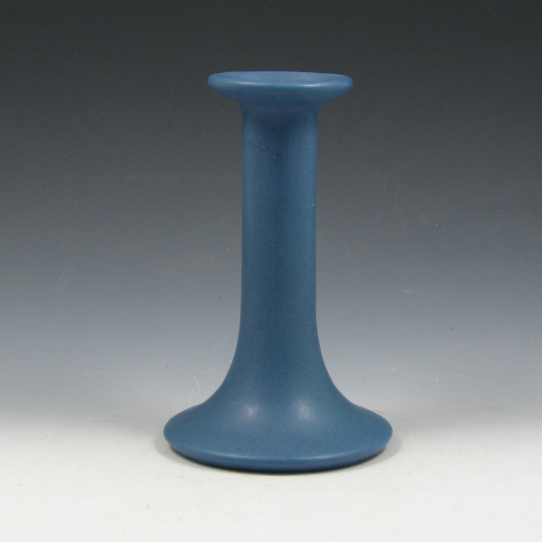 Appraisal: Saturday Evening Girls Paul Revere matte blue candlestick Light markings