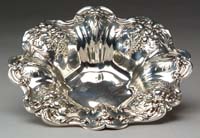 Appraisal: REED BARTON STERLING SILVER BOWL Francis I pattern of embossed