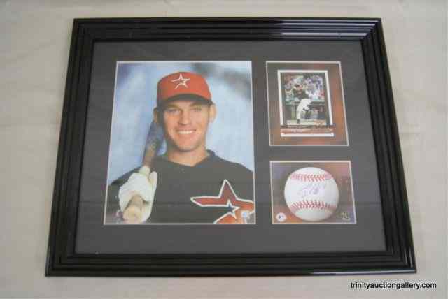 Appraisal: Craig Biggio Limited Edition Portrait Print SignedThis is for a