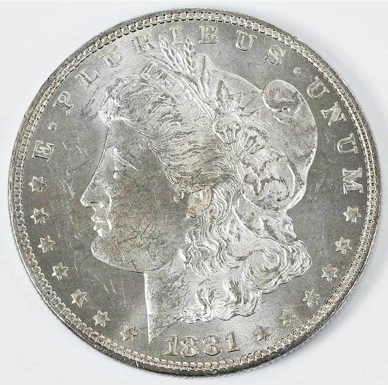 Appraisal: -O Morgan Dollar New Orleans issue Provenance Alex Armstrong Collection